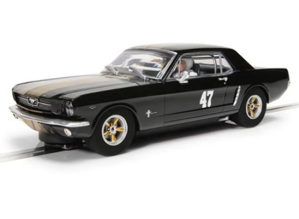 Scalextric Ford Mustang Black and Gold